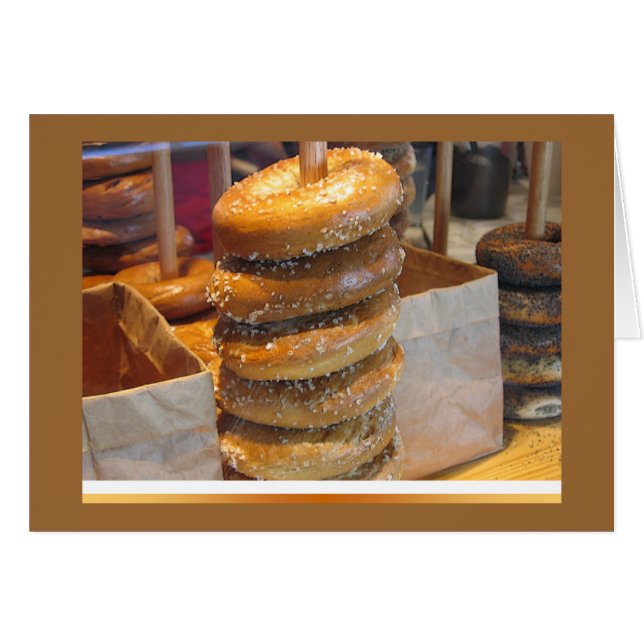 Cartão do BAGEL (Frente Horizontal)