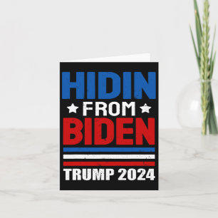 Cartão Do Biden Kids Men Engraçado Anti Joe Biden Trump 2
