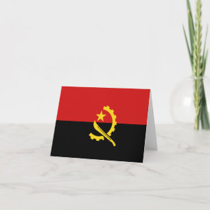 Cartão do Brasão de Angola