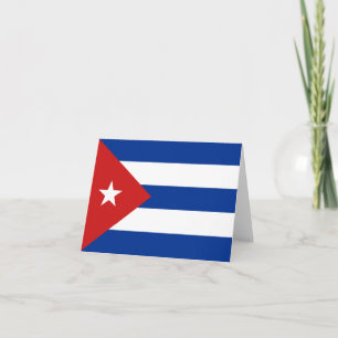 Cartão do Brasão de Cuba