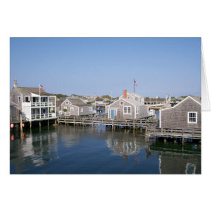 Cartão Do cais reto