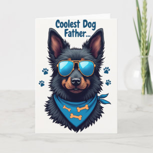 Cartão do Canino Legal com Bolinhas