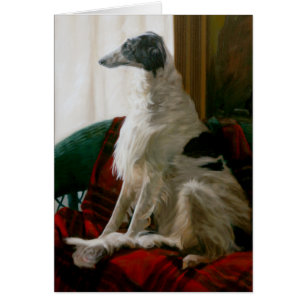 CARTÃO DO "CÃO ANJO DO UNIVERSO" POR LONNI CLARKE