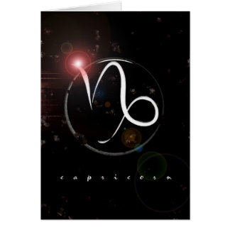cartão do capricorn