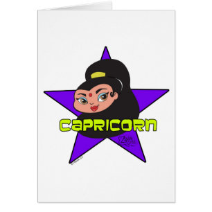 Cartão do Capricórnio