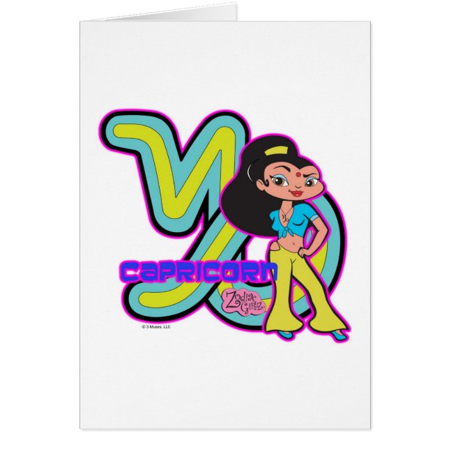 Cartão do Capricórnio (Frente)