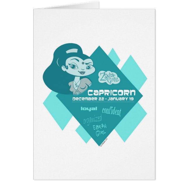 Cartão do Capricórnio (Frente)