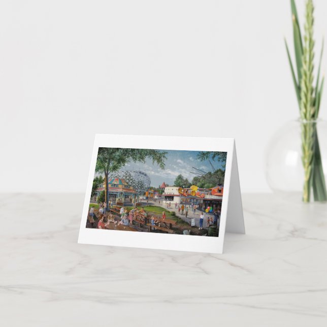 Cartão Do "cartão do parque de diversões do eco vale" de (Frente)