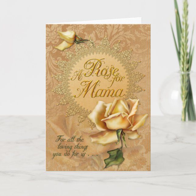 Cartão Do "cartão II dia das mães " de Jaguarwoman (Frente)