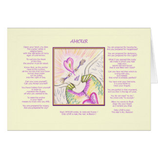Cartão do caso amoroso
