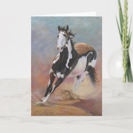 cartão do cavalo