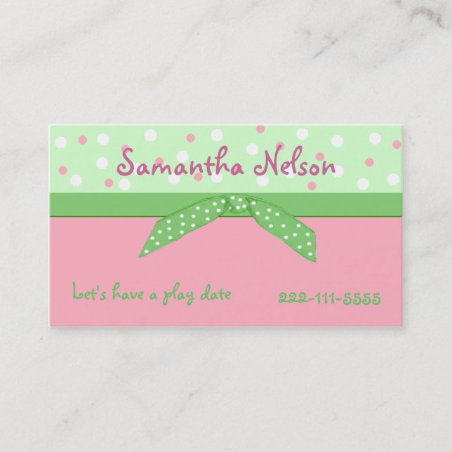 Cartão do cerco da menina à moda (Frente)