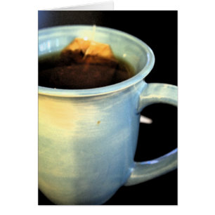 Cartão do chá do 13:5 dos hebraicos