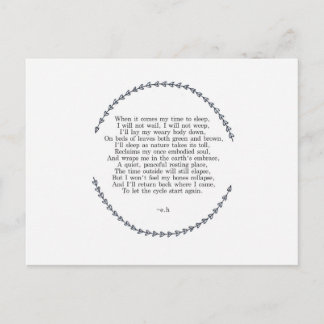 Cartão do ciclo de vida