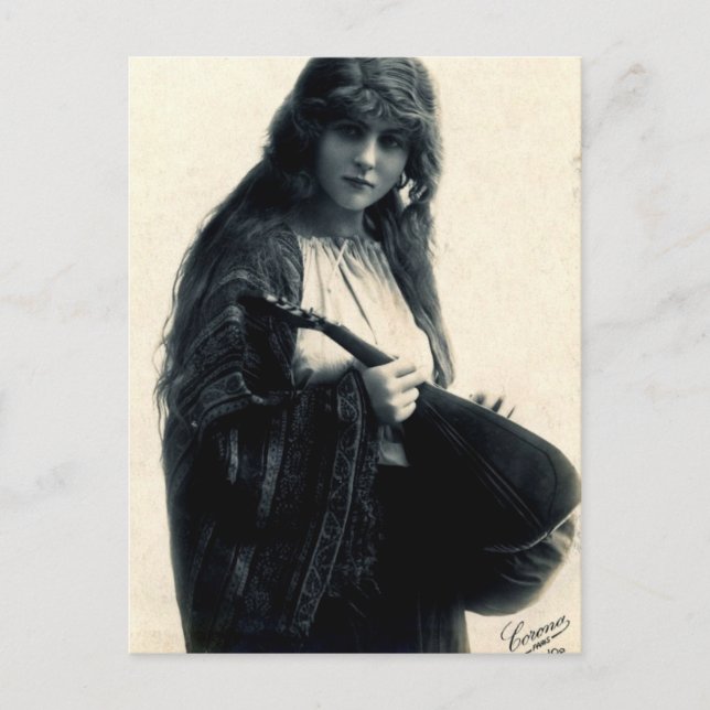 Cartão do cigano do Victorian (Frente)