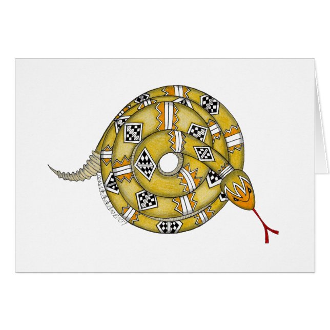 Cartão do cobra (Frente Horizontal)