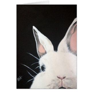 Cartão do coelho