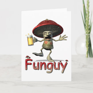 Cartão do cogumelo de Funguy