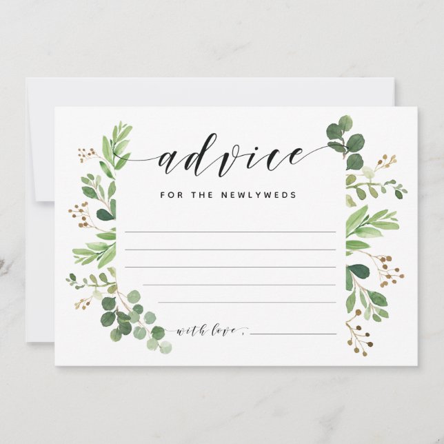 Cartão do conselho para os NEWLYWEDS (Frente)