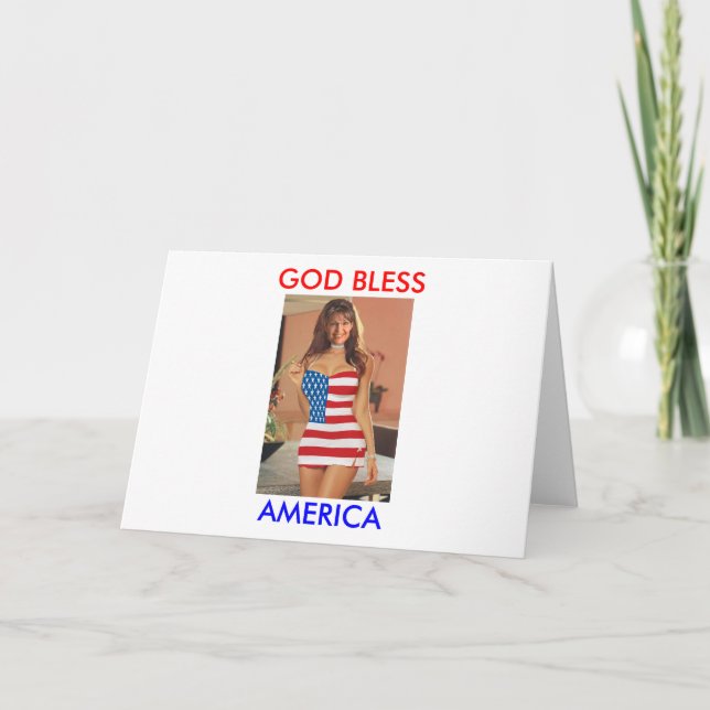 Cartão do convite de Palin (tshirt dos t-shirt do (Frente)