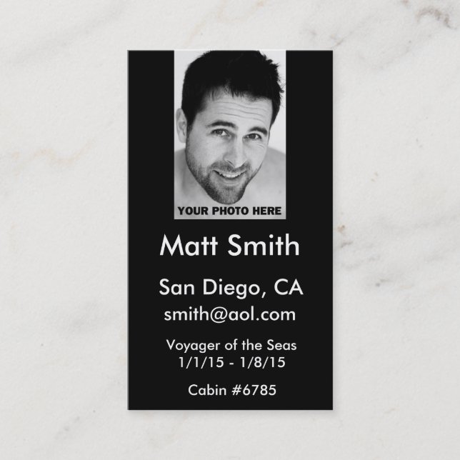 Cartão do cruzeiro (Frente)