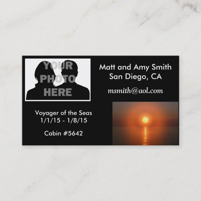 Cartão do cruzeiro (Frente)