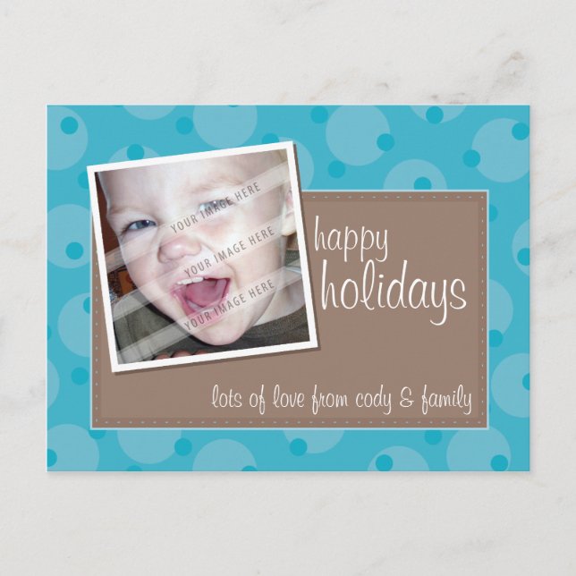 CARTÃO DO CUMPRIMENTO DA FOTO:: 11 manchados (Frente)