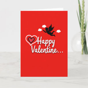 Cartão do Cupido do Amor de São Valentim