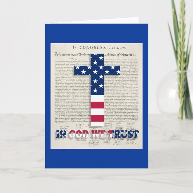 Cartão do Dia da Independência (Frente)