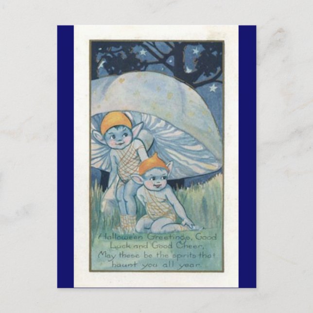 cartão do Dia das Bruxas (Frente)