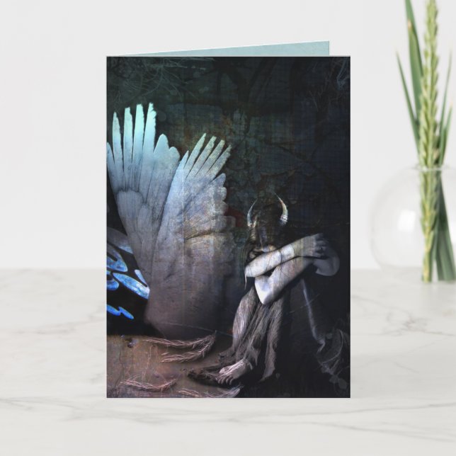 Cartão do Dia das Bruxas para anormais! (Frente)