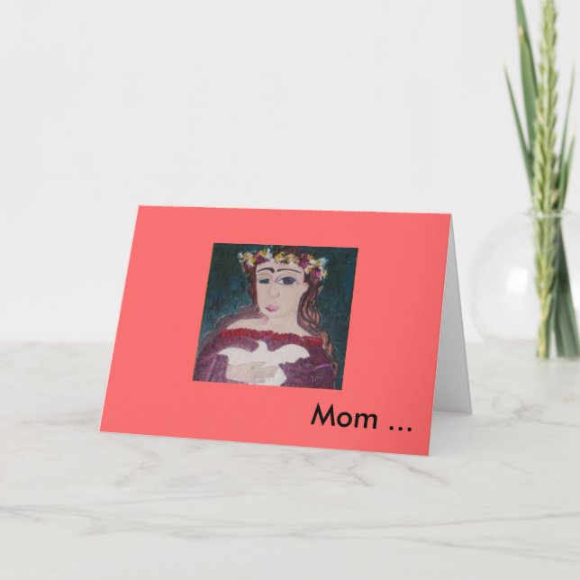 Cartão do dia das mães (Frente)