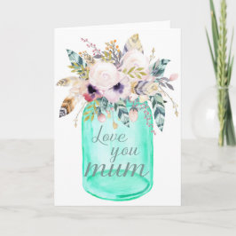 Cartão do dia das mães amor