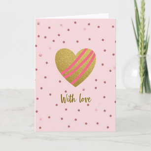 Cartão do Dia das Mães Amor Brilhante