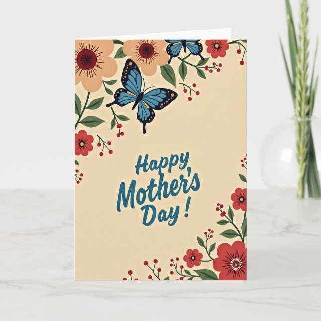 Cartão do Dia das Mães Amor Esposa (Frente)