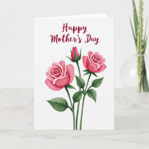 Cartão do Dia das Mães Amor Luminoso