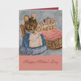 Cartão do Dia das Mães Beatrix Potter