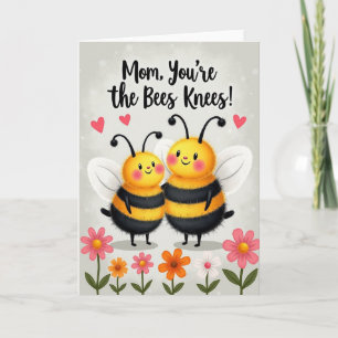 Cartão do Dia das Mães Bees Knees
