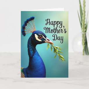 Cartão do Dia das Mães Blue Bird
