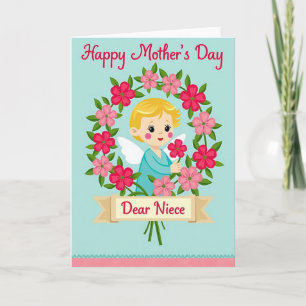 Cartão do Dia das Mães Cherubico
