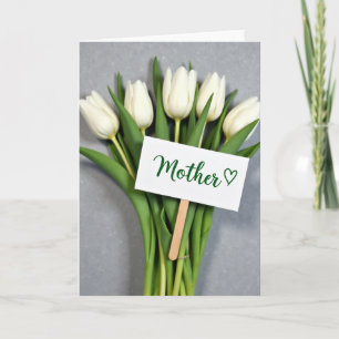 Cartão do Dia das Mães com Flores