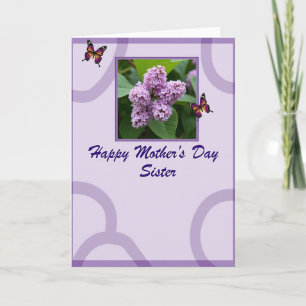 Cartão do Dia das Mães com Foto de Flor