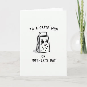 Cartão do Dia das Mães com Ilustração de Ralo