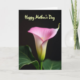 Cartão do Dia das Mães com Lirio Callas