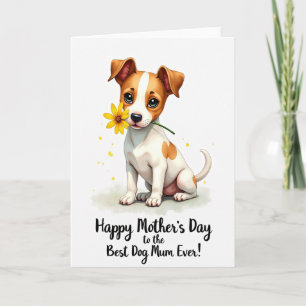Cartão do Dia das Mães da Daisy Dog