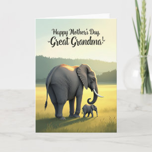 Cartão do Dia das Mães da Savanna
