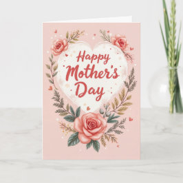 Cartão do Dia das Mães de Apreciação à Supermãe