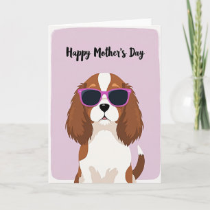 Cartão do Dia das Mães de Cachorro Legal