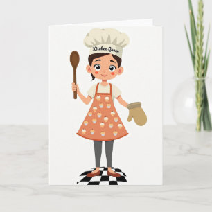 Cartão do Dia das Mães do Chef Alegre