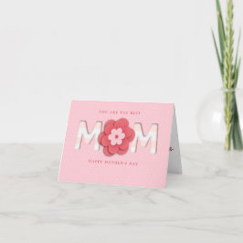 cartão do dia das mães editável